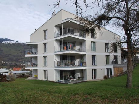 Carigiet Architektur – Glimmerputz MFH Castrisch